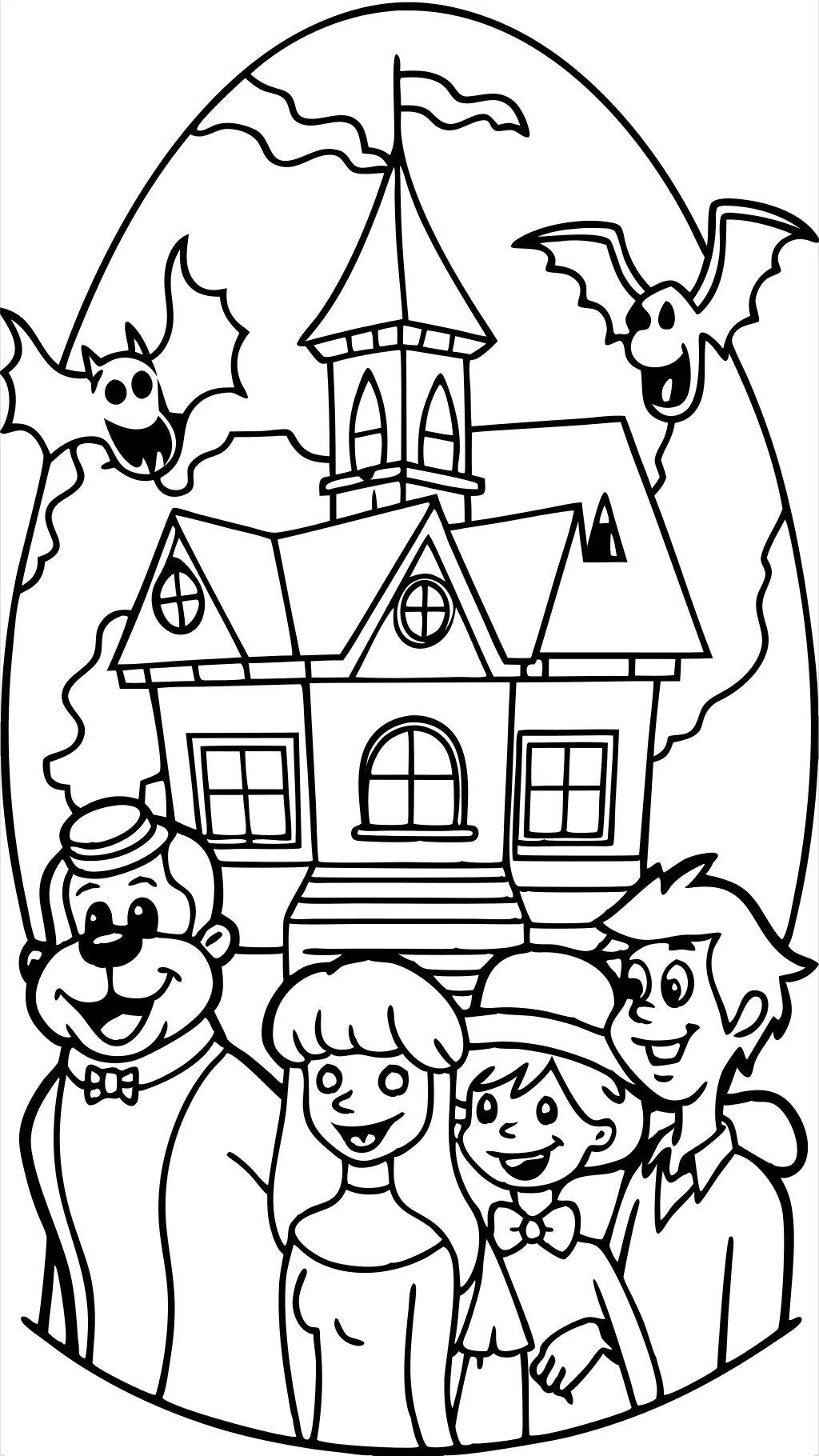 scooby coloring pages